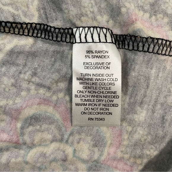 Cynthia Rowley Beaded Rhinestone Paisley Floral Sleeveless Tunic Top Large NWT - Picture 5 of 5